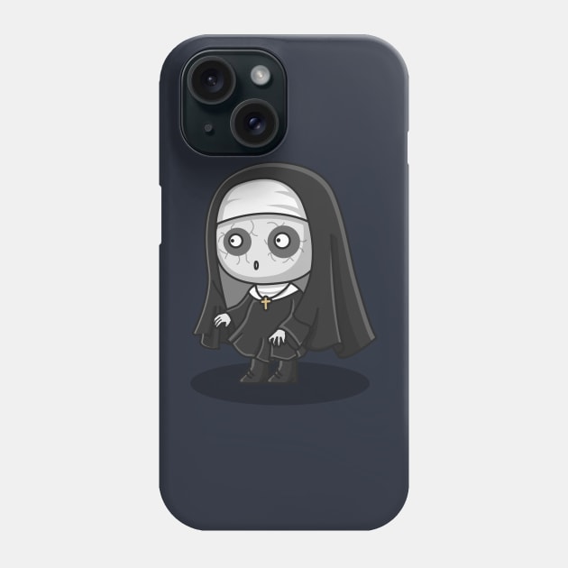 cute demon nun Phone Case by fflat hds