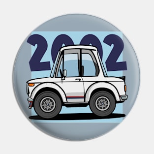 Classic 2002 Turbo Caricature Pin