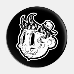 mask cartoon Pin