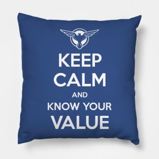 Know Your Value Pillow