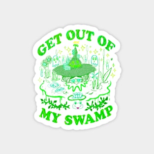 SWAMP WITCH Magnet