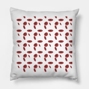 Blood Cell Pattern Pillow