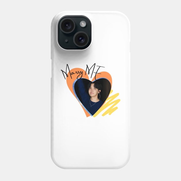 Marry Me Hoseok Phone Case by PedaDesign