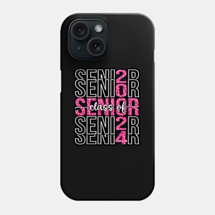 Class Of 2024 Senior 24 High School Graduation Py Phone Case