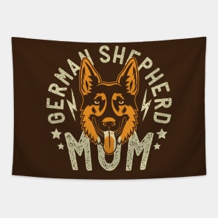 German Shepherd Mom Tapestry