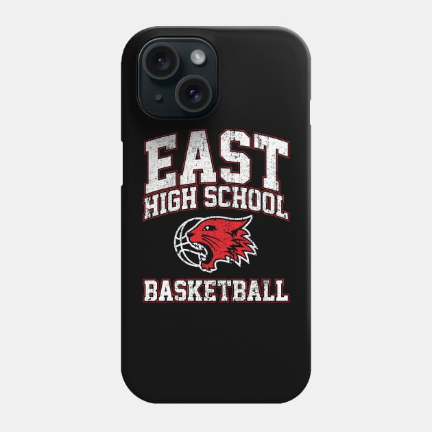 East High School Basketball Phone Case by huckblade