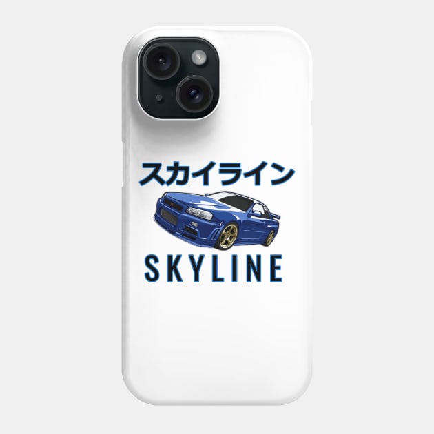 Nissan GTR Phone Case by AdriaStore1