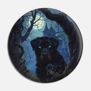 Rottweiler Protection Pin