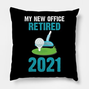 my new office retired 2021 Pillow