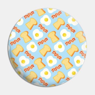 Breakfast Pattern Pin