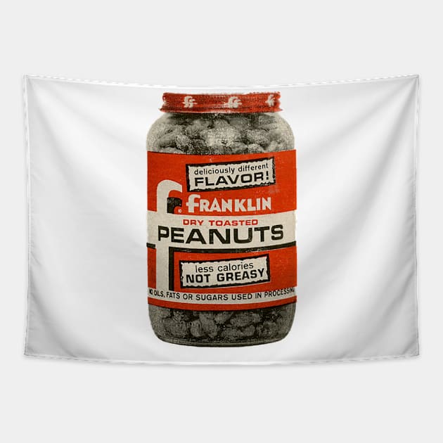 Vintage Peanut jar Tapestry by ölümprints