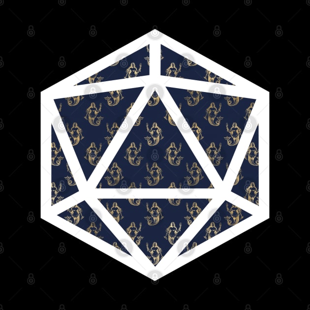 D20 Decal Badge - Love of the Sea by aaallsmiles