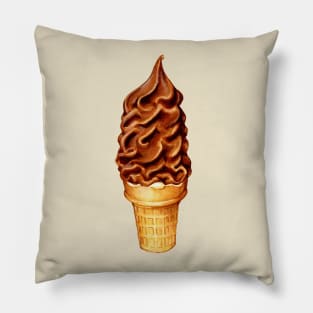 Chocolate Dip Cone Pillow