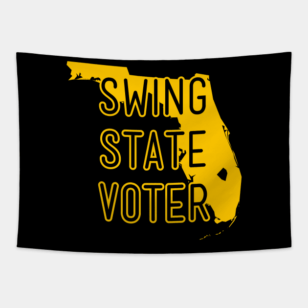 Swing State Voter - Florida Tapestry by brkgnews