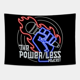 The Power/Less Podcast full logo Tapestry