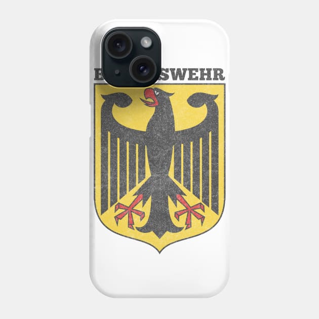 Bundeswehr / Deutsche German Coat Of Arms Faded Design #2 Phone Case by DankFutura