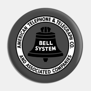 Bell System Logo Pin