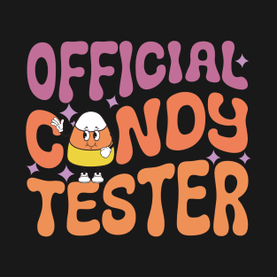 Official Candy Tester Funny Candy corn Halloween Costume T-Shirt