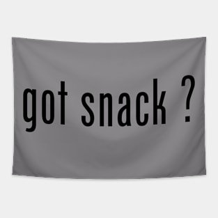 got snack ? Black Tapestry