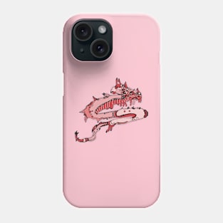 Pink dragon Phone Case