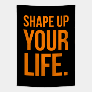 Shape up your life | fitness Tapestry