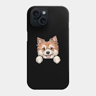 Cute Peeking Dog Phone Case