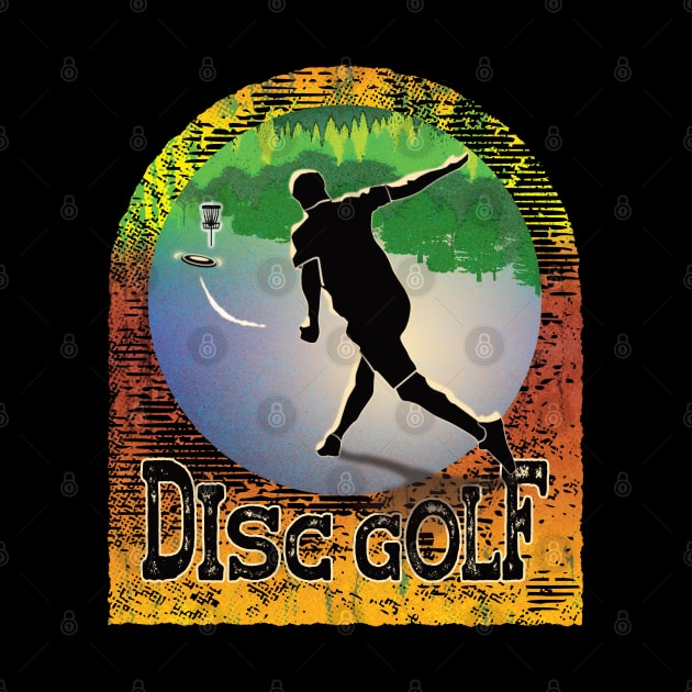 Disc Golf Player by Fairview Design