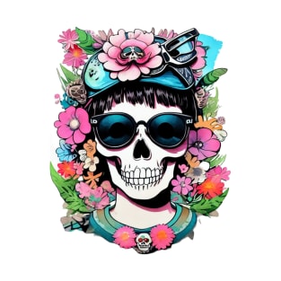 Flower Skull T-Shirt