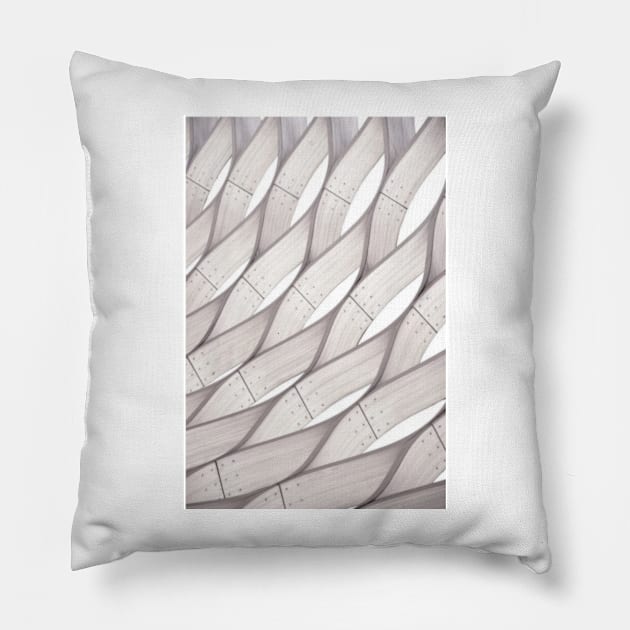 Waveboards - Eclectic Abstract Pillow by Didjeridingo