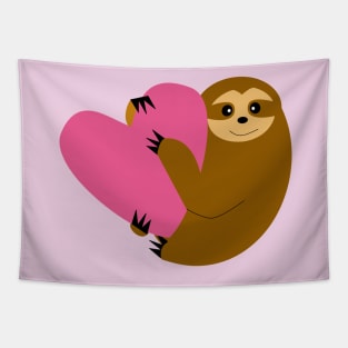 Sloth in love Tapestry