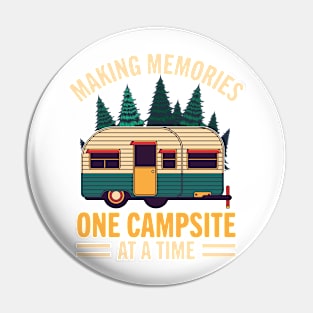 Making Memories Camping Pin