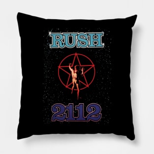 Album 2112 - Rush Band Logo Pillow