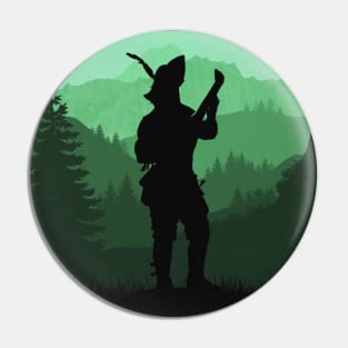 Human Bard Pin