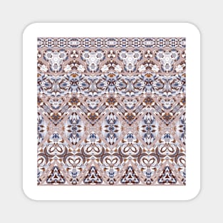 Ethnic patterns in oriental style. Magnet