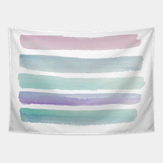 Watercolor painting Posters and Art Tapestry by mpdesign