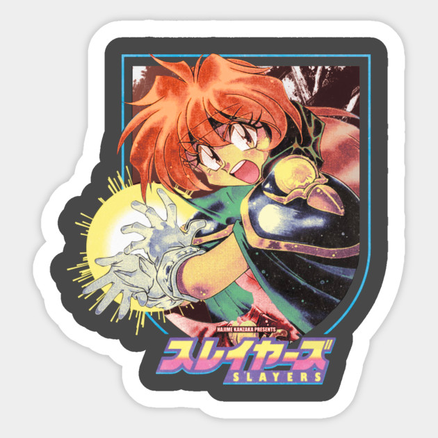 Slayers Lina Inverse Slayers Sticker Teepublic