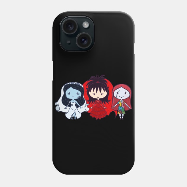 Goth Girls: Lil' CutiEs Phone Case by Ellador