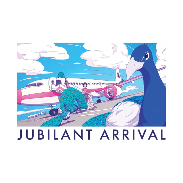 Jubilant Arrival by jiun.design