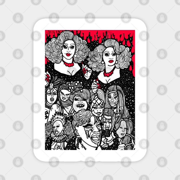 Dragula Magnet by COLORaQUEEN