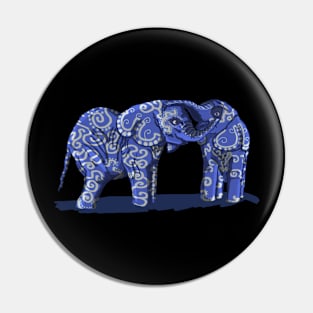 Playful Elephants of Lussac Pin