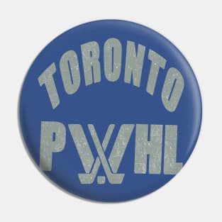 Toronto Pwhl distressed effect Pin