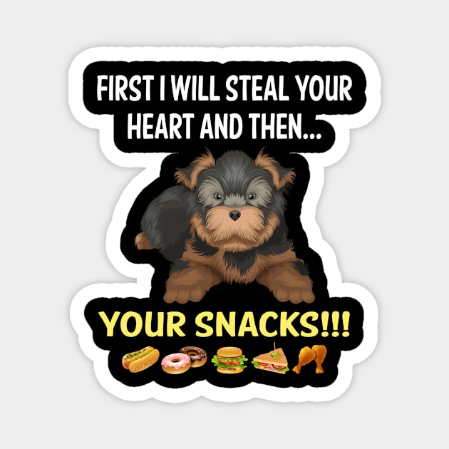 Steal Heart Yorkshire Terrier 01 Magnet by blakelan128