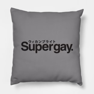 Supergay Pillow