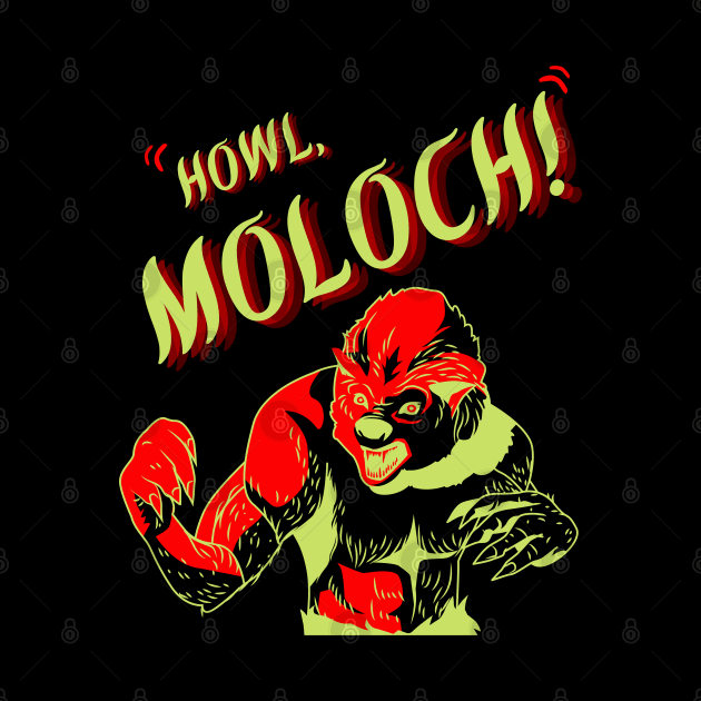 Howl, Moloch! by TJWDraws