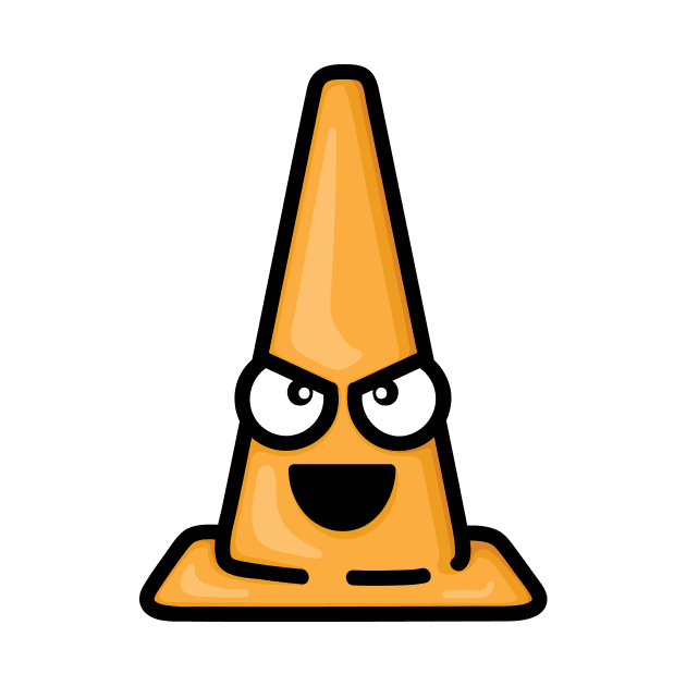 Evil Cone by hoddynoddy