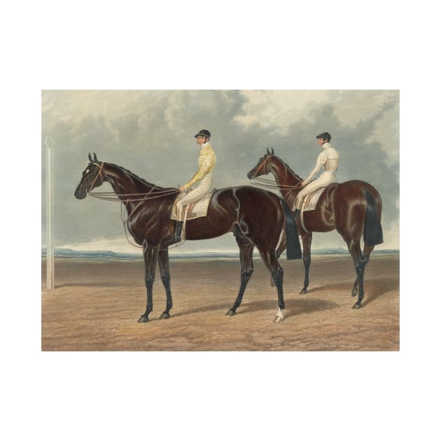 Satirist Rode by W. Scott - The Winner of the Great St. Leger Stakes at Doncaster 1841 by Charles Hunt by Classic Art Stall