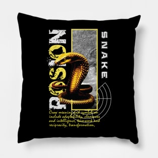 Snake n Posion Pillow