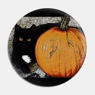 Little Pumpkin - Halloween Kitty Pin