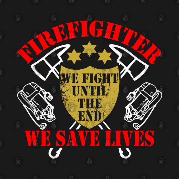 Firefighter hero by Kingluigi