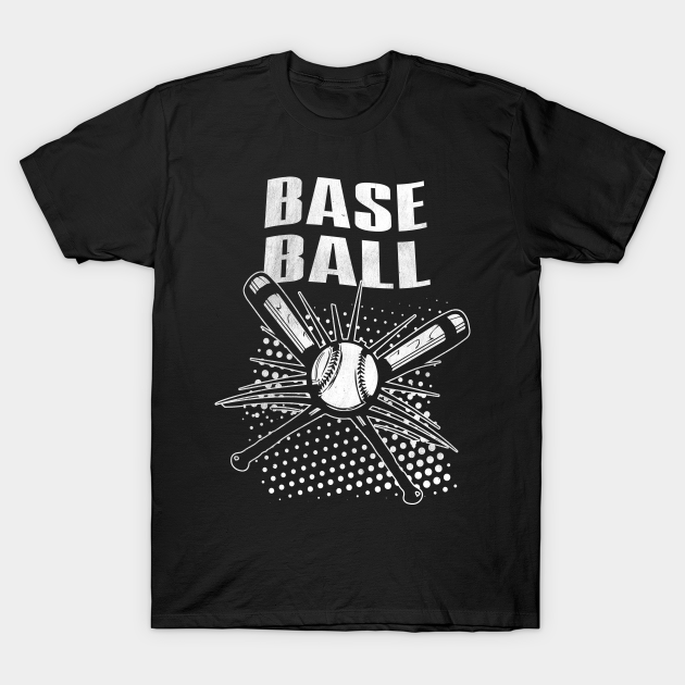 Discover Baseball - Baseball - T-Shirt